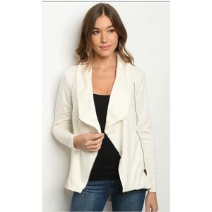 Asymmetrical Zip Sweater